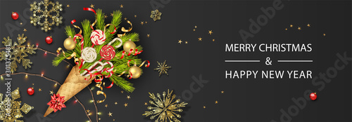 Festive Christmas Background