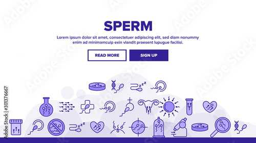 Sperm Cells Vector Thin Line Icons Set. Sperm, Spermatozoa, Male Semen Laboratory Analysis Linear Pictograms. Reproduction, Insemination, Fertilization, Pregnancy Prevention Contour Illustrations