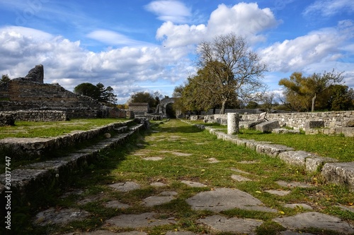 archaeological site of the ancient city of Sepino