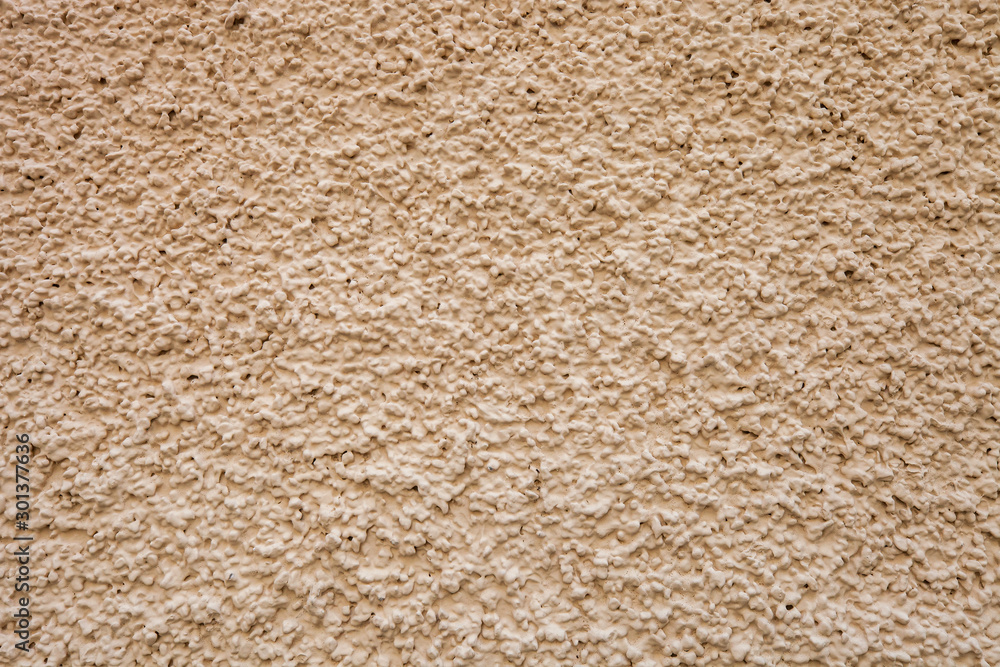 Texture beige pebble dash stucco house facade Stock Photo Adobe Stock