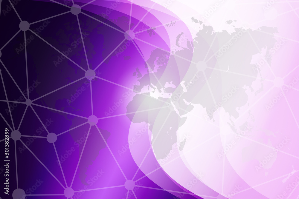 Obraz premium abstract, purple, design, wallpaper, wave, blue, pink, light, texture, art, graphic, pattern, curve, lines, waves, illustration, digital, line, backdrop, gradient, energy, technology, shape, back
