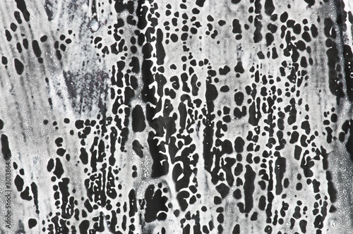 Photography Full frame sticky background of white poster glue drying in interesting textured