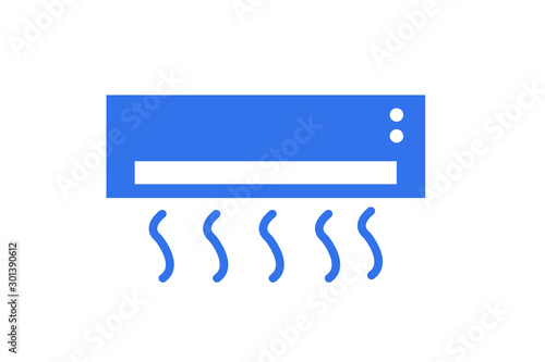  Air cooler ,ac vector icon