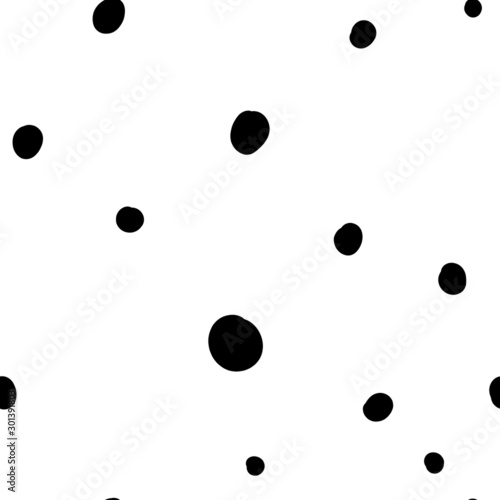 Small polka dot seamless pattern background