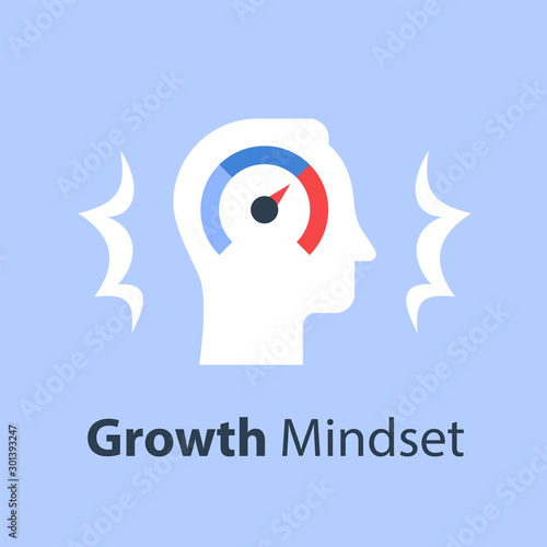 Growth mindset, potential development, fast self improvement, soft skills training