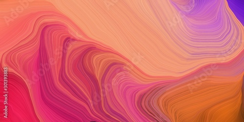 abstract design swirl waves. can be used as wallpaper, background graphic or texture. graphic illustration with salmon, indian red and crimson colors