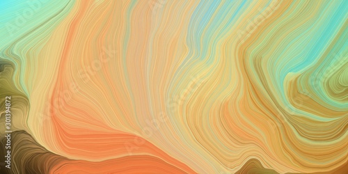 abstract colorful swirl motion. can be used as wallpaper, background graphic or texture. graphic illustration with burly wood, pastel blue and dark olive green colors