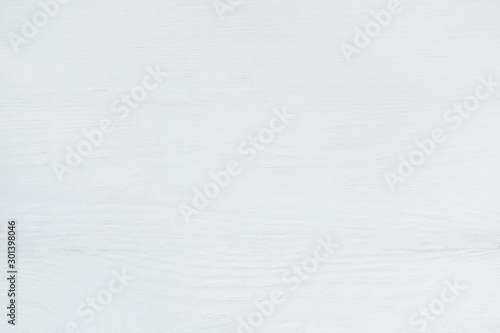 White wooden textured background. Painted planks surface. Natural material.