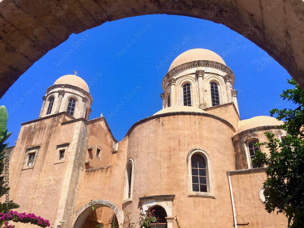 Fototapeta premium Agia Triada Monastery in Crete