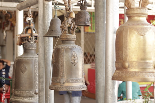 bell in Buddhist temple