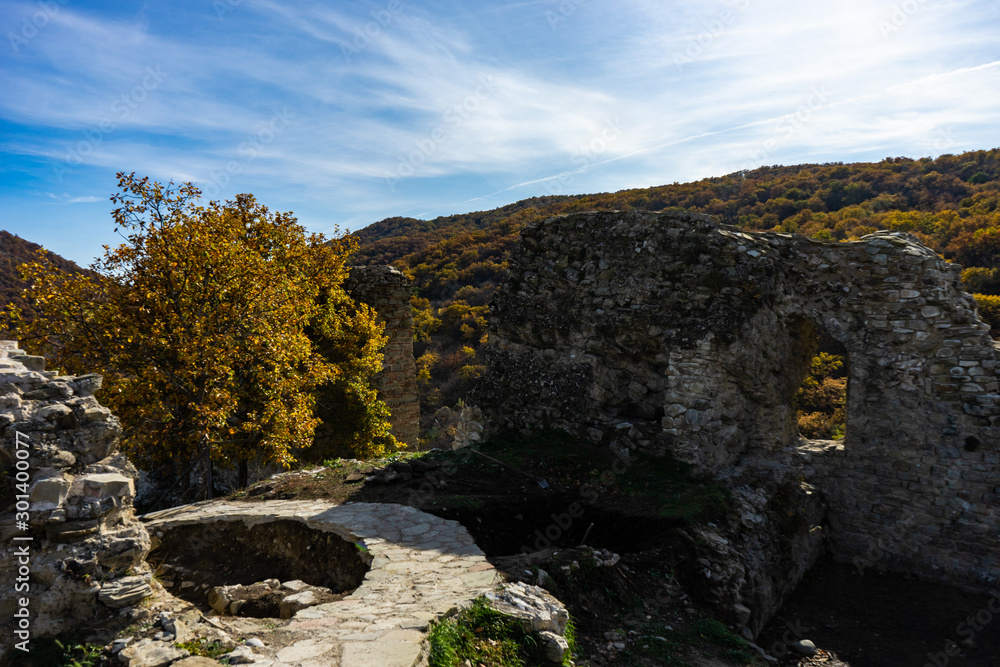 Georgian autumnal landscape