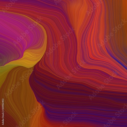 quadratic graphic illustration with dark moderate pink, dark pink and very dark violet colors. abstract design swirl waves. can be used as wallpaper, background graphic or texture