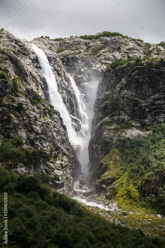 Beautiful nature in mountain Svaneti