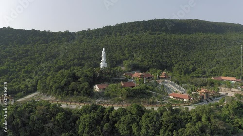 Wallpaper Mural Chua Ho Quoc Temple on Phu Qouc Island 4K Drone shot Torontodigital.ca