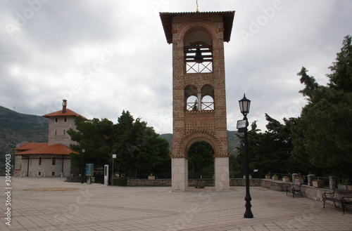 Bosnia-Herzegovina. Summer trip to Trebinje. Hercegovachka Gracanitsa Monastery.  photo