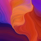 square graphic illustration with firebrick, very dark violet and moderate violet colors. abstract fractal swirl motion waves. can be used as wallpaper, background graphic or texture