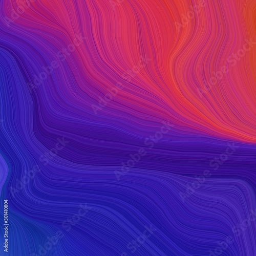 quadratic graphic illustration with dark slate blue, moderate pink and dark magenta colors. abstract design swirl waves. can be used as wallpaper, background graphic or texture
