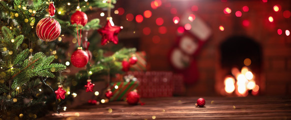 Christmas Tree with Decorations