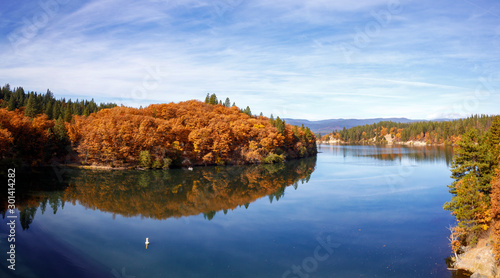 Lake Britton in Autumn, northern California