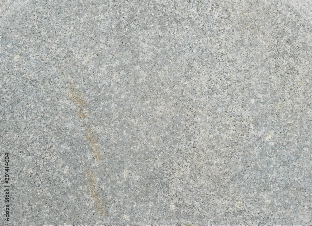 empty untreated concrete tabletop textured background in gray colors with brown rust spots, close up horizontal stock vector illustration clip art