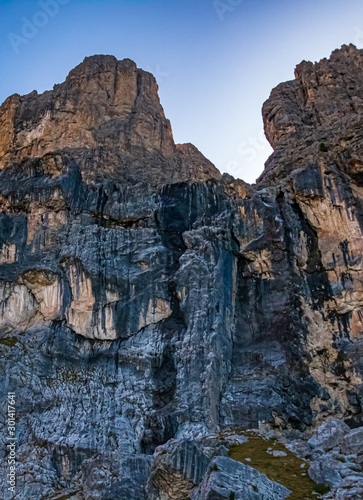 Wallpaper Mural Beautiful alpine view of the dolomites near Plan de Gralba, South Tyrol, Italy Torontodigital.ca