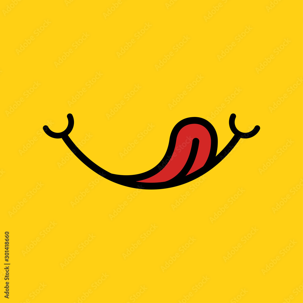 Obraz premium Yummy icon design.
