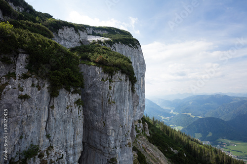 Bergmassiv Steinplatte, Waidring, Alpen, Tirol, Österreich, Europa