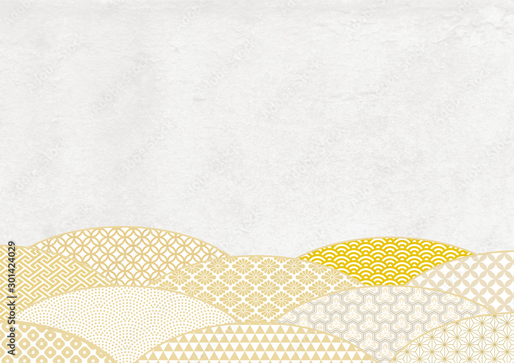 白色和紙和柄パターンテクスチャ背景素材 Stock Illustration Adobe Stock