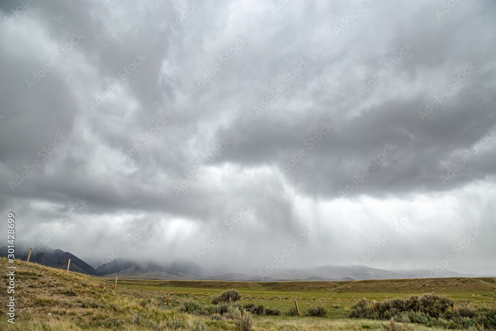 Cloudy stormy skies in Northern Utah Cloudy stormy skies in Northern Utah