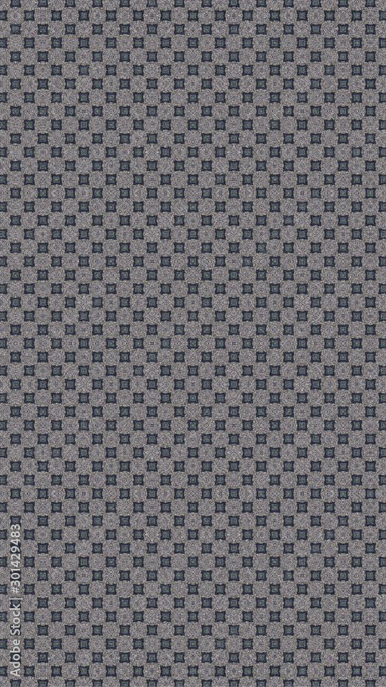 Seamless Pattern (Triangle shapes, White Star Light on Blue Textile Pattern) Seamless Pattern (Triangle shapes, White Star Light on Blue Textile Pattern)