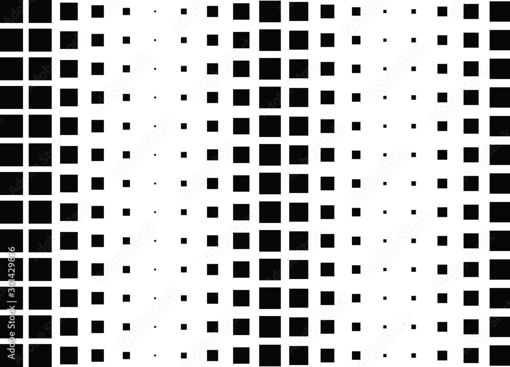 Abstract halftone dotted background. Monochrome pattern with square. Vector modern pop art texture for posters, sites, cover, business cards, postcards, grunge art, labels layout, stickers. Abstract halftone dotted background. Monochrome pattern with square. Vector modern pop art texture for posters, sites, cover, business cards, postcards, grunge art, labels layout, stickers.