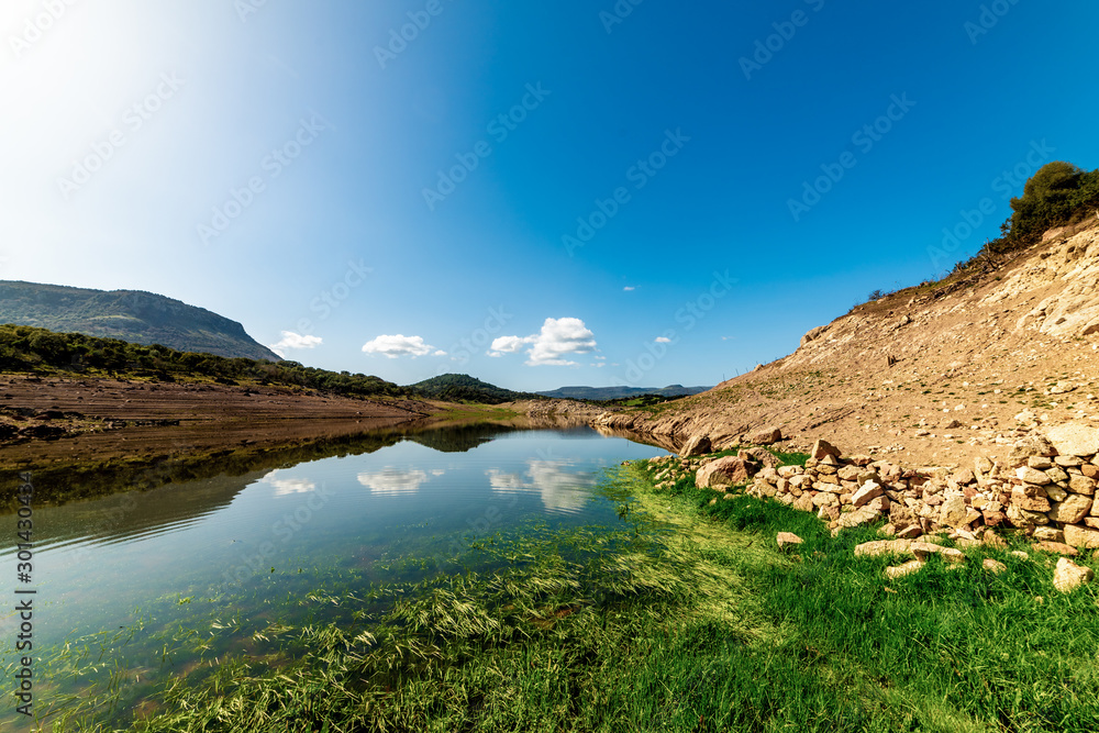 Reflections in Temo lake