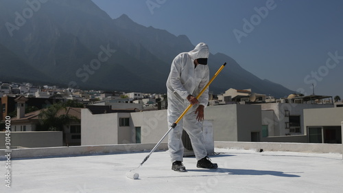 Foto Roof Coating Installation