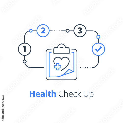 Health check up, heart system exam, hypertension symptoms, cardiovascular disease test