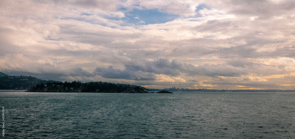 A view of the Pacific Ocean during sunset on February 20th, 2018. A view of the Pacific Ocean during sunset on February 20th, 2018.