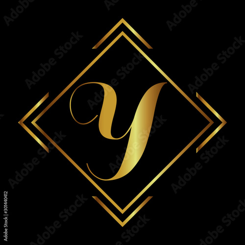 Y Letter Y Icon Y Logo Y Design Y Vector Y Golden Logo Stock Vector Adobe Stock