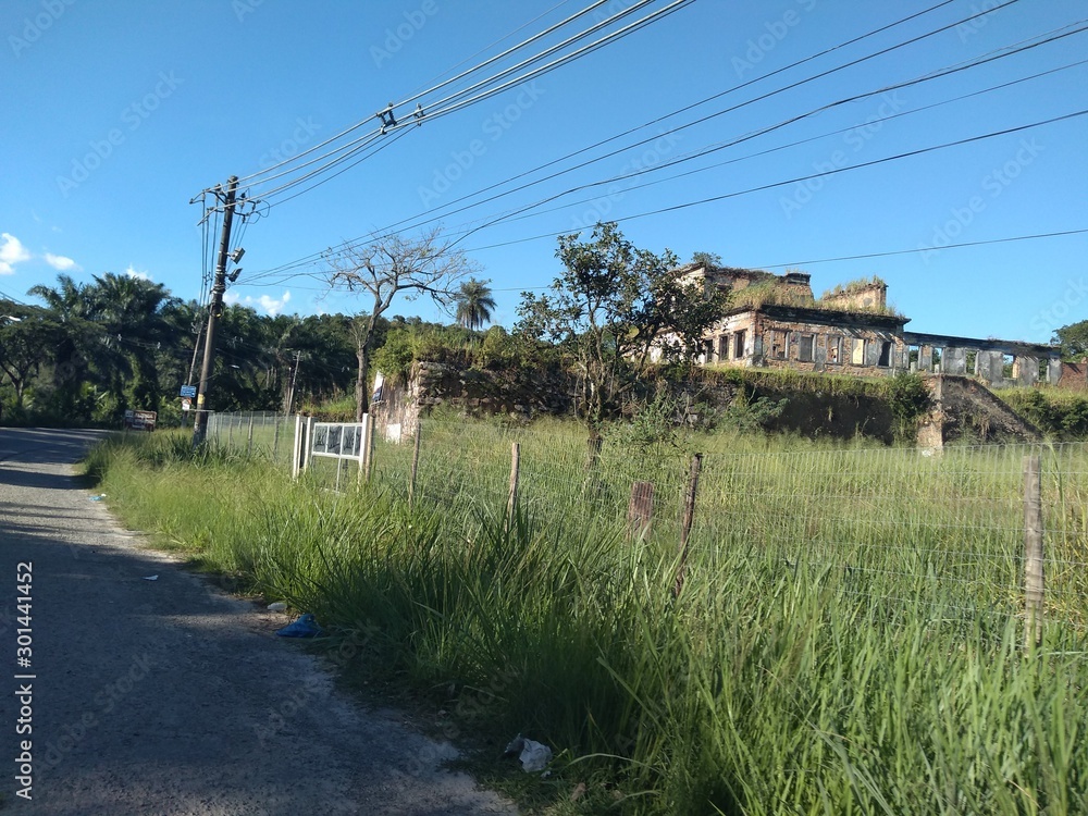 cable car on road - fazenda São Bernadino fazenda dos escravos