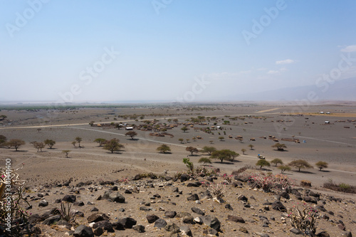 Lake Natron area landscape, Tanzania, Africa