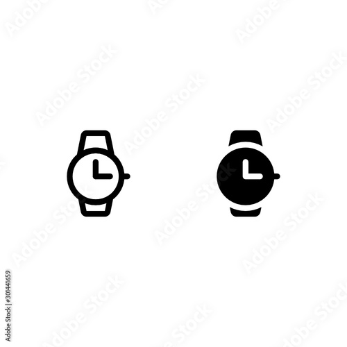 Wristwatch, Accessories Fashion Icon Vector