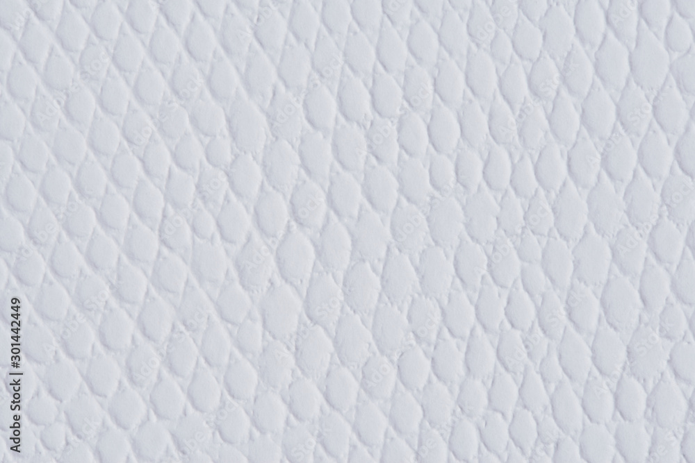 Naklejka premium White paper with leather texture for background. Paper for interior and exterior decoration or background for handcrafts.