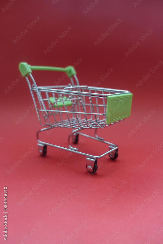Shopping: Shopping Cart Still Life