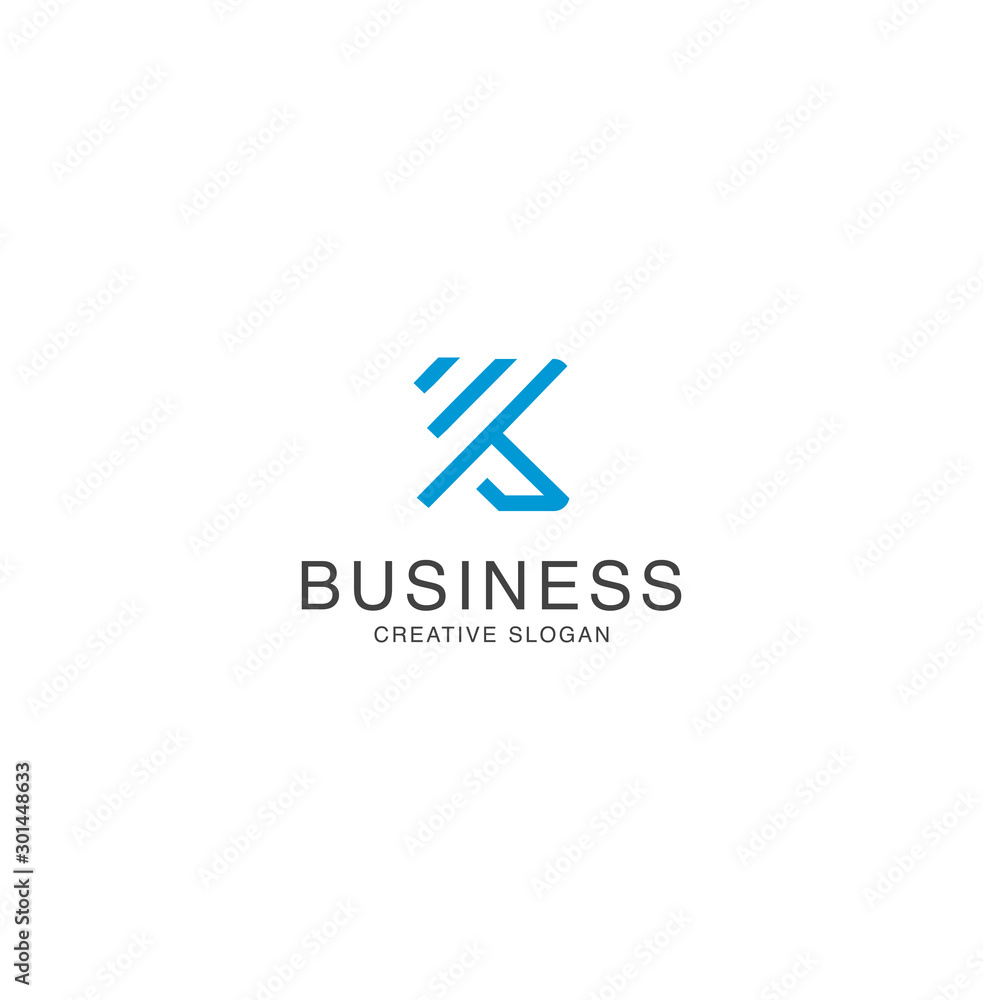 Abstract Letter k Logo Line Design Inspiration Vector Illustration Abstract Letter k Logo Line Design Inspiration Vector Illustration