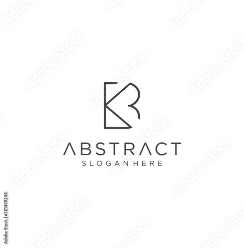 Monogram Letter B K Logo With Thin Black Monogram Outline Contour. Modern Trendy Letter B K Logo Design Vector Illustration. Free Download Monogram Letter B K Logo With Thin Black Monogram Outline Contour. Modern Trendy Letter B K Logo Design Vector Illustration. - GFXLoad