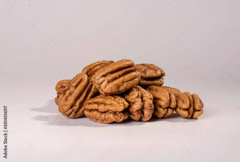 group of healthy and delicious pecans group of healthy and delicious pecans