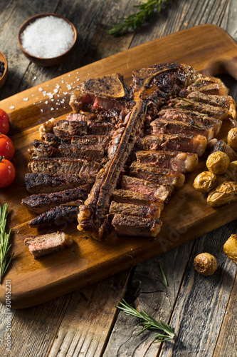 Homemade Grass Fed Cut Up T Bone Steak