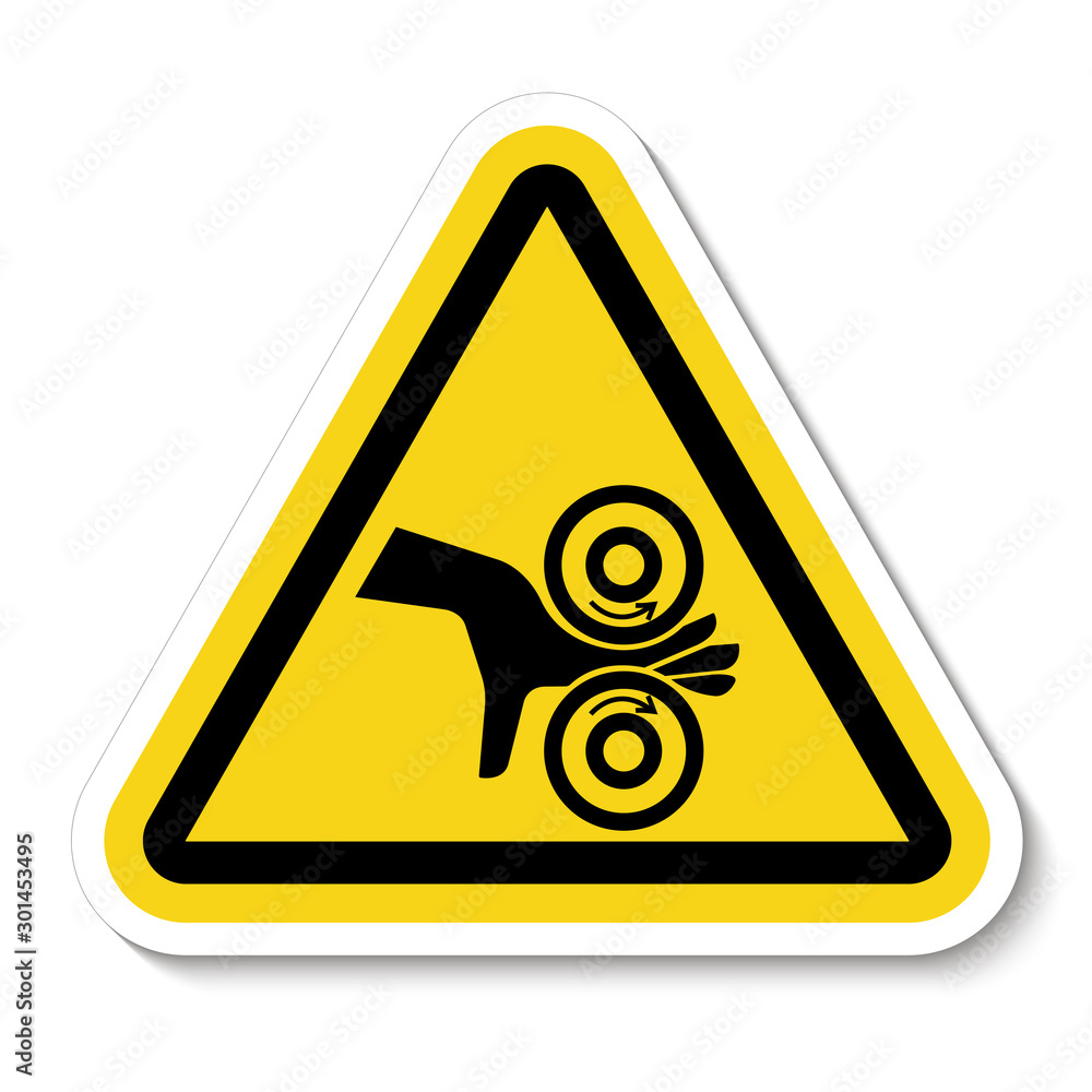 Hand Entanglement Rollers Symbol Sign, Vector Illustration, Isolate On White Background Label .EPS10 Hand Entanglement Rollers Symbol Sign, Vector Illustration, Isolate On White Background Label .EPS10