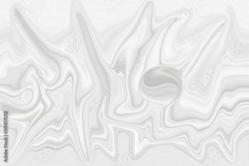 Abstract grey white waves and lines pattern. Futuristic template background. 