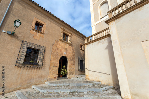 Church Santuari de Sant Salvador in the city of Arta photo