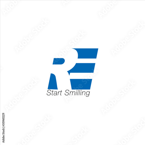 RS Logo Design vector template eps for your company, industry purpose ready to use