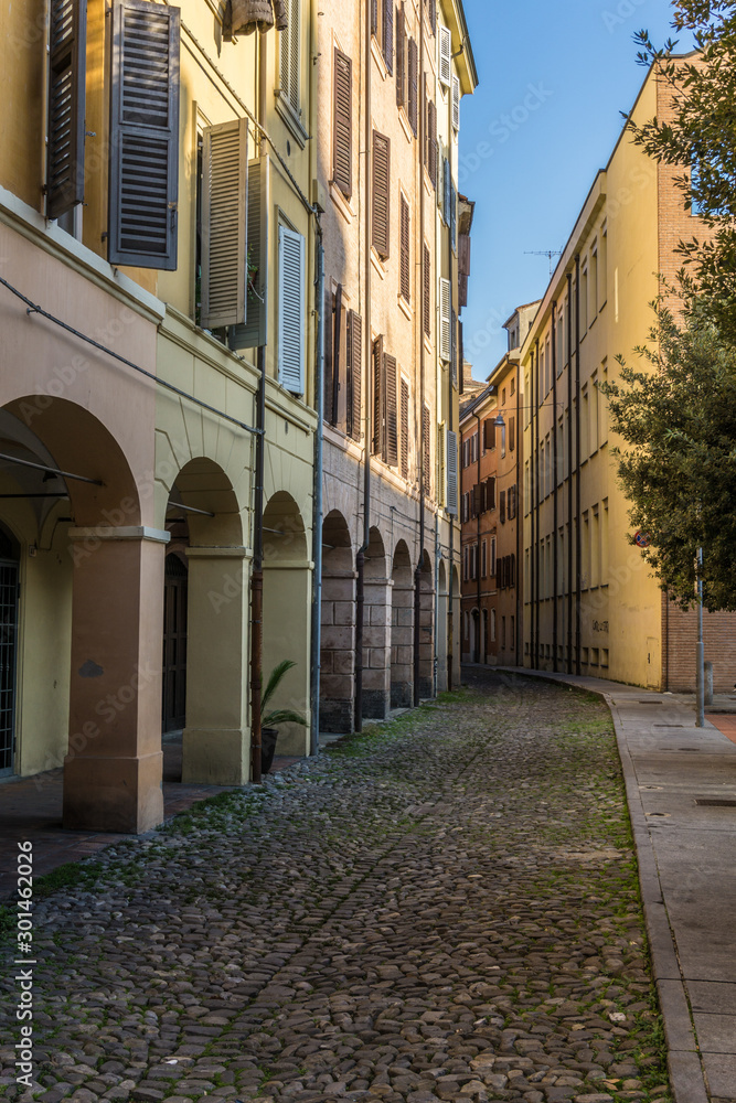 Fototapeta premium Modena city street